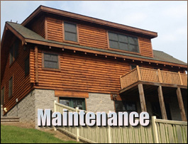  Jessamine County, Kentucky Log Home Maintenance
